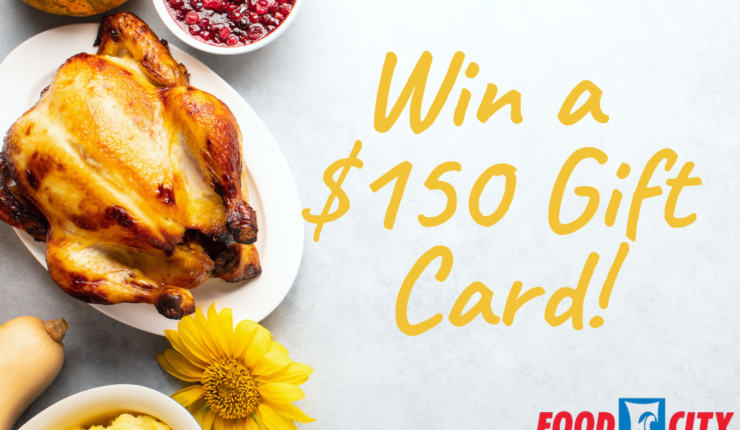 Win $150 for Thanksgiving